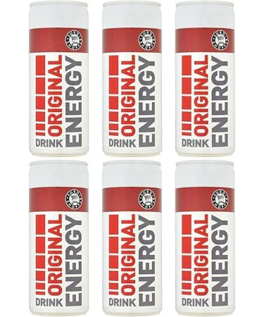 Euro Shopper Original Energy Drink 500ml (Pack of 12) | Boost Your Energy with Refreshing Flavor | Instant Boost | Ideal for Active Lifestyles - Buy Online on GoSupps.com