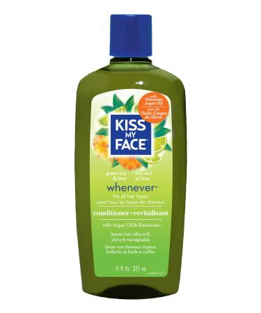 Kiss My Face Whenever Conditioner Green Tea & Lime 11 oz