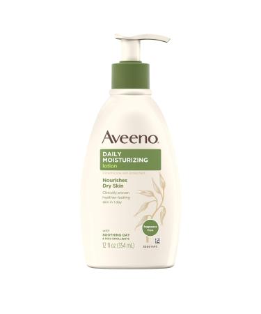 Aveeno Moisturizing Lotion Fragrance Free 12 Fluid Ounce