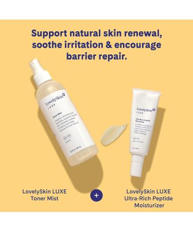 LovelySkin Luxe Toner Mist | Anti-Aging Vitamin C Facial Spray - 8 oz | International Shipping - Buy Online on GoSupps.com