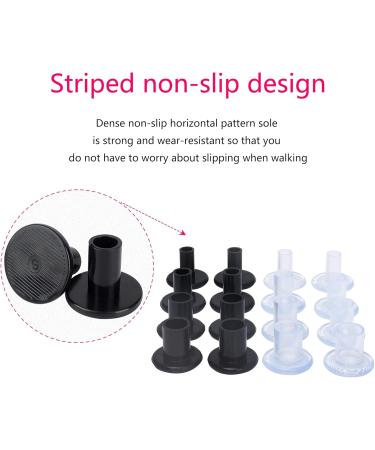 12 Pairs High Heel Protectors - 3 Colors & 4 Sizes - Heel Stoppers & Repair Caps for Weddings - Protect Heels from Grass Bricks & Cracks - Buy Online on GoSupps.com