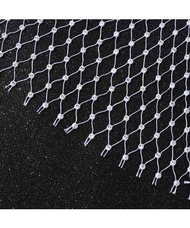 Earent Mesh Rhinestone Headband - Glitter Wide Hairband for Women and Girls - Buy Online on GoSupps.com