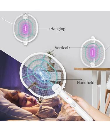 Faicuk Foldable Bug Zapper Racket - Rechargeable Electric Fly Swatter 1 Pack - Buy Online on GoSupps.com