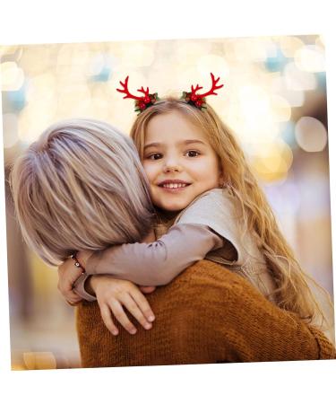 FRCOLOR 6 Pairs Christmas Antler Hair Clip Christmas Horn Hair Clips Christmas Horn Headwear Antler Horn Hairpins Women's Hair Accessories Party Hairpin Fabric Alligator Clip Korean Child - Buy Online on GoSupps.com