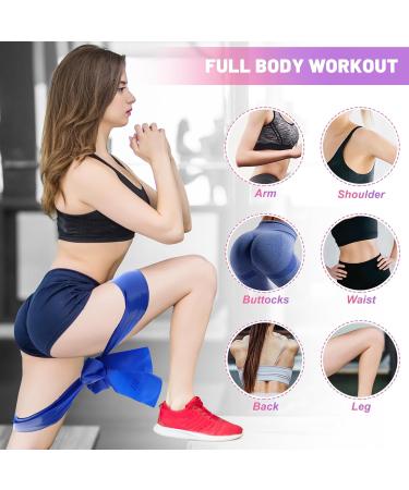 4-Set Fitness Straps & 2m Resistance Bands - Multi-Strength Tapes for Pilates Yoga & Rehabilitation - Ideal for Men & Women - Buy Online on GoSupps.com