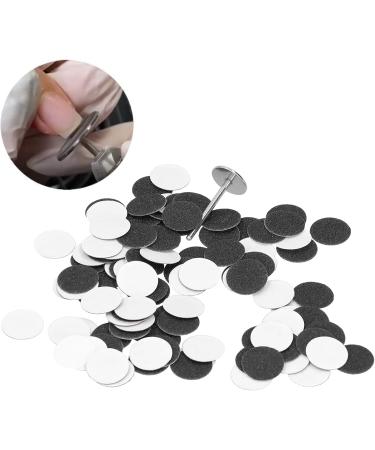 100 Pieces Replacement Grinding Paper Slices & Pedicure Tools for Electrical Foot Fish Shavers - Enhance Your Foot Care - Buy Online on GoSupps.com