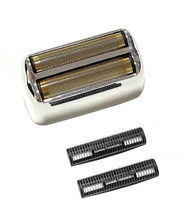 Bassulouda Hair Clippers Head for Brightener Pro Leaf Cutter Blade Hair Trimmer Accessories Silver