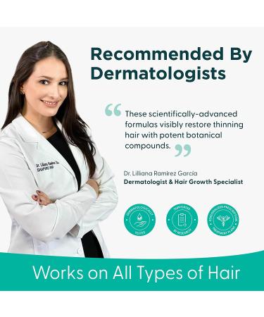 Minoxidil 2% Women's Hair Growth Serum | Promotes Hair Regrowth | Reactivates Hair Follicles | Shapiro MD - Buy Online on GoSupps.com