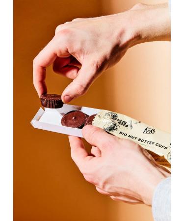 Buy KoRo Organic Nut Butter Cups Cashew-Strawberry | Vegan Chocolate Snack | 12x3x13g - Crunchy & Fruity Delights - Buy Online on GoSupps.com