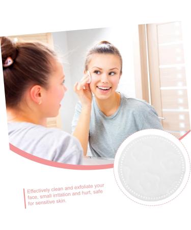 Didiseaon Face Cleaning Pad 1 Round Cotton Pad Cotton Facial Discs Face Pads Makeup Remover Round Facial Cleansing Rounds Makeup Pads Cotton Rounds Cleaning Pad Disposable White Pure Cotton - Buy Online on GoSupps.com