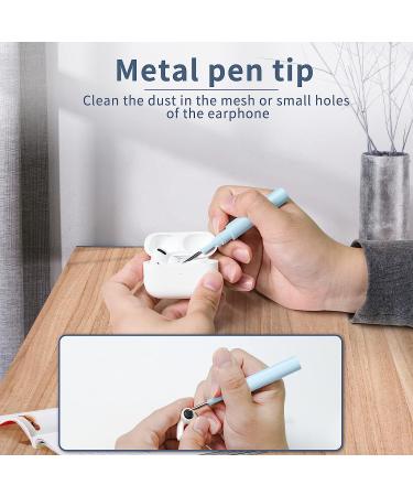 AKIKI Cleaner Kit for Airpods Pro & Wireless Earphones - Phone Cleaning with Brush for Bluetooth Earbuds, Compatible with iPhone, Laptop, Camera - Blue - Buy Online on GoSupps.com