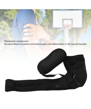 Shoulder Stability Brace - Adjustable Cuff Support Sleeve with Underarm Pillow for Injury Recovery - Buy Online on GoSupps.com