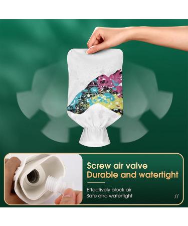 Hot Water Bottle with Lid - Hummingbird Rubber Bag for Pain Relief Cramps & Foot Warmer | Hot & Cold Therapy - Buy Online on GoSupps.com
