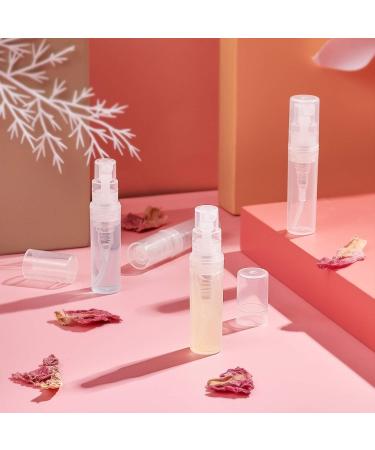 BENECREAT 80PCS Mini Spray Bottles - 2ml Clear Plastic Perfume Bottles with 6 Pipettes Funnels & Pumps for Travel - International Shipping Available - Buy Online on GoSupps.com
