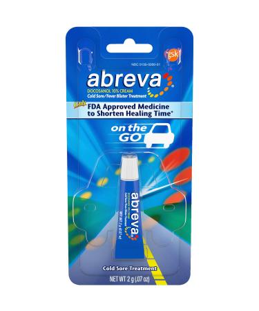 Abreva Cold Sore/Fever Blister Treatment.07-Ounce Tube