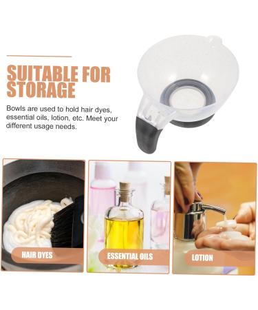 Healeved Tools Mixing Bowls Hair Dye Color Bowls for Hair Salon Hair Coloring Bowl Hair Dying Brush DIY Makeup Bowl Hair Salon Dying Bowls Tinting Bowl Thick Dyeing Bowl Silica Gel - Buy Online on GoSupps.com