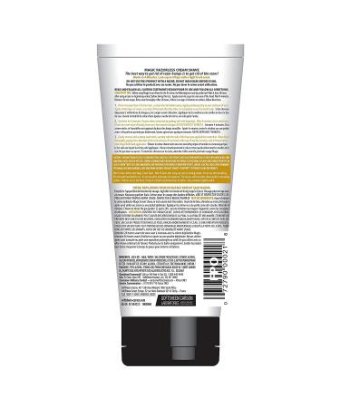 Razorless Shaving Cream for Men - Magic Hair Removal & Bald Head Maintenance Fast-Acting Depilatory Cream for Coarse & Curly Hair - 6 oz - Buy Online on GoSupps.com