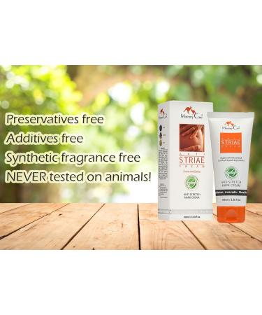 Natural Stretch Mark Remover for Pregnancy | Organic Anti-Stretch Marks Lotion with Shea Butter & Laminaria Seaweed | 3.38 oz - Buy Online on GoSupps.com