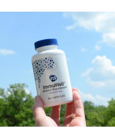 Neuroscience ImmuWell - Immune Support & Brain Supplement for Memory and Focus with Vitamin C and Zinc Vitamin D & Elderberry - Promotes Immunity Mood Energy and Cognitive Function (90 ct) 90 Count (Pack of 1) - Buy Online on GoSupps.com