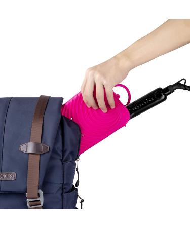 ZAXOP Silicone Heat Resistant Holder Mat Pouch - Hotpink - Buy Online on GoSupps.com