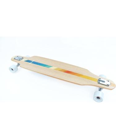 VOLADOR Freeride Longboard Cruiser - Maple Wood Deck - Drop Through Complete Rocky - Buy Online on GoSupps.com