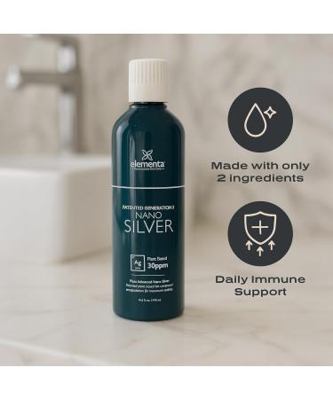 Elementa Silver- Nano Silver Liquid 16 oz. | Natural Immune Support - Buy Online on GoSupps.com