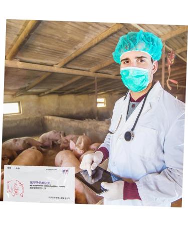FRCOLOR 6 Pcs Pregnant Tester Pig Pregnancy Test Strips Livestock Testing Paper Animal Pregnancy Test Tools Sow Pregnancy Test Strips Farm Testing Tool White Plastic Accessories Whitex3pcs 1 count (Pack of 1) - Buy Online on GoSupps.com