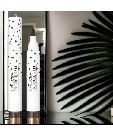Freckle Pen Makeup Pen Touch Up Makeup Long Lasting Formula and Waterproof Easy Application 3g for Business Trip Home Outdoor School 02 - Buy Online on GoSupps.com