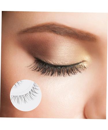 POPETPOP 5 Pairs Curling False Eyelashes Eye Lashes Lash Extension Tools Thick Eyelash Adhesives False Eyelashes Fake Eyelashes Strip Lashes Bulk No Lash Tool 5d Extend Chemical Fiber Girl - Buy Online on GoSupps.com