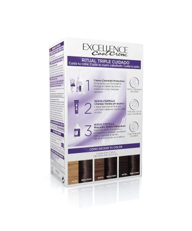 L'Or al Paris Excellence Cool Creme Ink Permanent Hair Color 5.11 Light Ash Brown - 1 Pack International Shipping Available - Buy Online on GoSupps.com