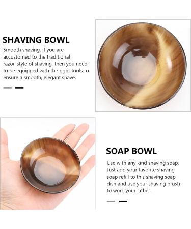 Healifty Shaving Cream Bowl - Natural Yak Soap Kit for Smooth Shaving | 7.5x7.5cm International Shipping - Buy Online on GoSupps.com