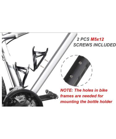 LERMX Lightweight Universal Bike Water Bottle Cage Set for Outdoor Cycling - Buy Online on GoSupps.com