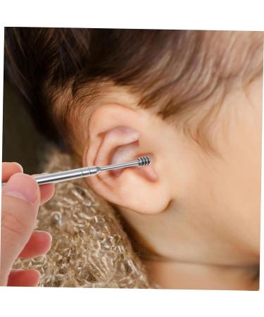 FOMIYES 5 Sets Ear Spoon Kit - Stainless Steel Ear Wax Removal Tools Ear Cleaning Props & Picks for Home Use | International Shipping Available - Buy Online on GoSupps.com