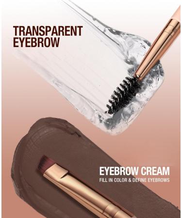  JUDEWY Eyebrow Gel Eyebrow Pencil and Gel For Natural Eyebrows Double-Ended Eyebrow Pencil (01) - Buy Online on GoSupps.com