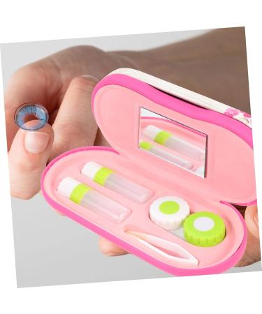 Buy Healvian Double-Layer Glasses Case Set - Portable Lens Solution Bottles for Women - Shop Internationally - Buy Online on GoSupps.com