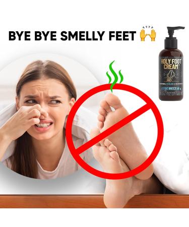 Buy Derm Dude Holy Foot Cream - Moisturizing Foot Cream for Dry Cracked Heels & Odor Elimination | With Arrowroot Deoplex Aloe | MVP Scent - Fast International Shipping - Buy Online on GoSupps.com