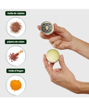  MAX BARBER MAX BARBER - Asgard Beard Balm - Moisturizes Holds in Place and Styles - Enriched with Aloe Vera & Argan Oil - 40g - Buy Online on GoSupps.com