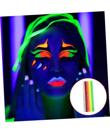 Healeved 25 Pcs Halloween Paint Pen Eyeliner Fluorescence Eyeliner Pencil Fluorescence Liner Plastic 12.00X0.80X0.80CMx5pcs Assorted Colorx5pcs - Buy Online on GoSupps.com