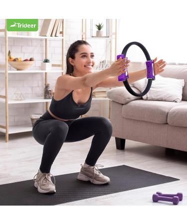 Pilates Ring 12 Inch - Magic Circle Equipment for Thighs, Abs, and Legs Workout - Buy Online on GoSupps.com