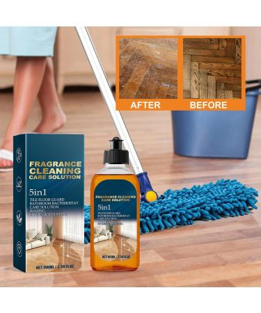 Floor Cleaner for Mopping | Fragrance Cleaning Care Solution 100ml - Floor Cleaner Solution Floor Hygienic Cleaning Fragrance Tile Floor Guard Polishing - Buy Online on GoSupps.com