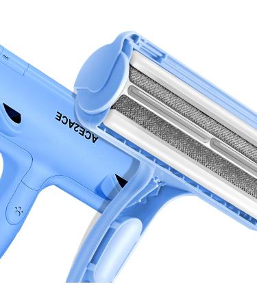 pet hair remover roller cat dog hair remover pet hair removal animal hair remover roller pet fur cleaning brush pet lint roller pet hair removal roller tool Blue