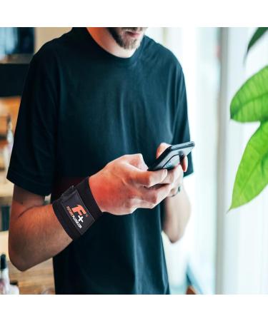 Adjustable Wrist Support Brace - Tendonitis Pain Relief & Injury Recovery for Sports & Daily Use - Buy Online on GoSupps.com