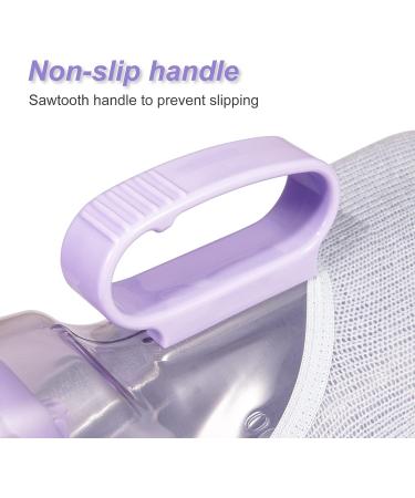 32oz Portable Urinal for Men - Spill Proof Pee Bottle for Camping, Travel, Hospital Bedridden - TPE Spout - Buy Online on GoSupps.com