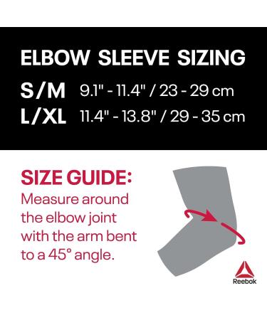 Reebok Speedwick Compression Elbow Support for Unisex (L/XL) - Best International Shipping & Comfort - Buy Online on GoSupps.com