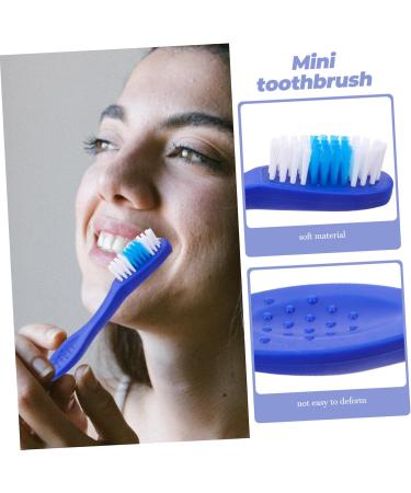 Iwowhero 10-Piece Mini Toothbrush Set | Compact Travel Toothbrushes with Short Handle | Portable Cleaning Tools - Buy Online on GoSupps.com