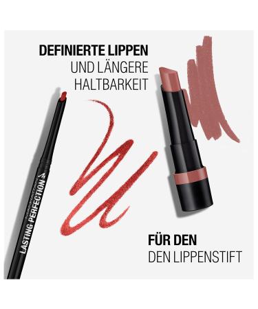 Manhattan Lasting Perfection Lipliner 45 Epic Burgundy - Long-Lasting & Opaque Contour Pencil 2g - International Shipping Available - Buy Online on GoSupps.com