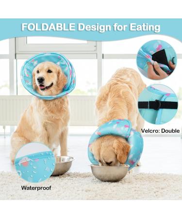 Buy Hjumarayan Neck Ruff Dog Collar - Waterproof & Adjustable Leak Protection for XL Dogs | Prevent Injuries & Scratches - Buy Online on GoSupps.com