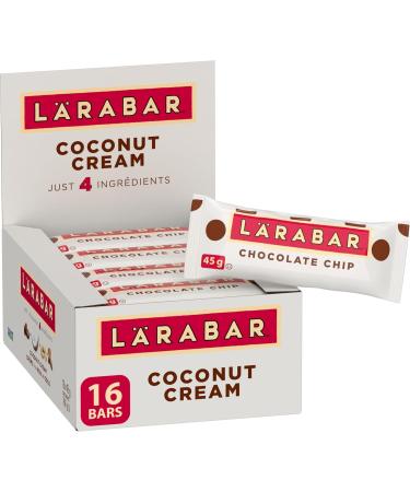 Larabar Gluten Free Coconut Cream Fruit and Nut Energy Bar 16-Count 768 Gram & Gluten Free Chocolate Chip Fruit and Nut Energy Bar 16-Count 720 Gram - Buy Online on GoSupps.com