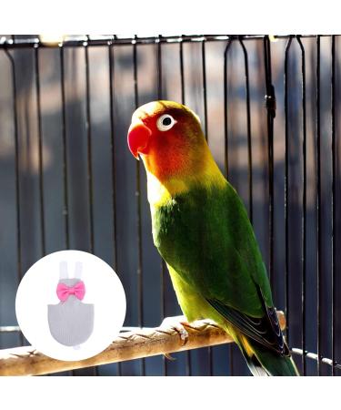 POPETPOP Pet Bird Clothes Parrot Flying Diaper Pet Flying Costume Pet Diapers Parakeet Cages Parrot Clothes Bird Diapers Bird Flight Suit Cockatiel Diaper Pet Clothes Bird Supplies Clothing XS Light Grey - Buy Online on GoSupps.com