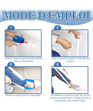 Vegcoo Sock Educator for Compression Stockings - Black Shoe Puller for Seniors & Disabled - Seeblau - Buy Online on GoSupps.com